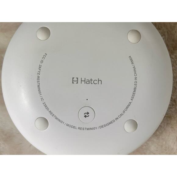 Hatch Rest Mini Sound Machine Tested Works Great RESTMINI01 W/ac Adapter EUC - Picture 6 of 6